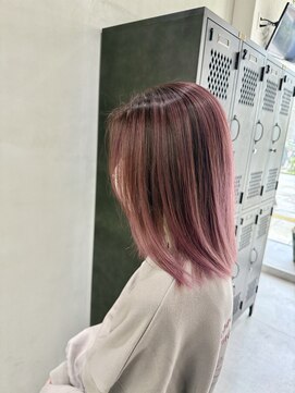 フェリア 松山(Feria) 【Feria松山】バレイヤージュ×ピンクバイオレット“石田幸輔”