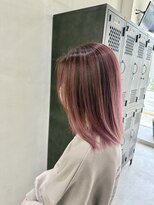 フェリア 松山(Feria) 【Feria松山】バレイヤージュ×ピンクバイオレット“石田幸輔”