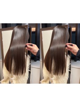 【堀江】ブリーチ毛・エイジング毛もOK！ダメージレス×ナチュラルな髪質改善はお任せ◎