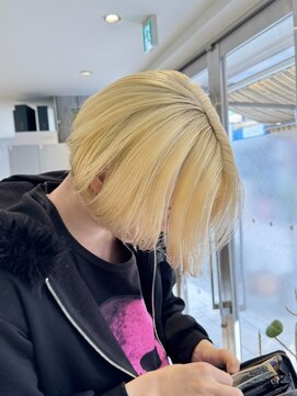 アース 高円寺店(HAIR & MAKE EARTH) メンズブロンドカラー！