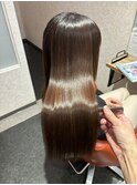髪質改善ストレート