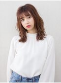 ナチュラルセミ／20代／髪質改善