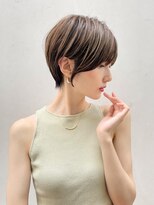 ロンドロゼ 池袋(Lond rose)&nbsp;♪くびれヘア/アプリコットオレンジ/レイヤーショートボブ/韓国4