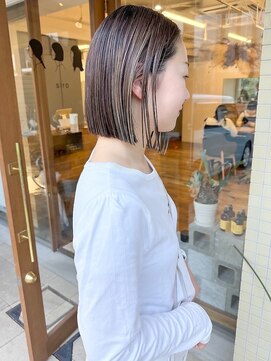 ヨハク 大阪梅田中崎町(yohaku) <75>切りっぱなし×ボブ♪レイヤーカット・ウルフカット・学割も