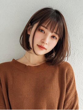 スノードロップ 阿佐ヶ谷(Snowdrop) ミディアムヘア/暗めカラー/グランマッシュ/阿佐ヶ谷