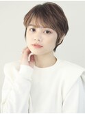 小顔カット　美人くびれショート　ruen 熊本　田口紗羅