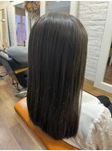 ツヤツヤまとまるセミロング♪