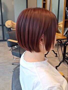 ヘアーカッティングガーデン ジャック モアザン 梅田店 ボブ/ショートボブ/ハイライト/20代/30代/大人女性/白髪ぼかし