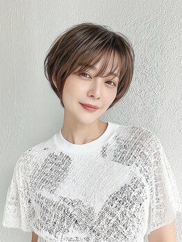 [低アルカリ/低ダメージ]しっかり染めも明るく染めたい方にも◎高品質と美しさに拘る大人女性のカラー