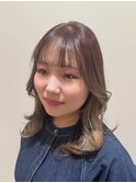 20代30代40代レイヤーカット韓国カラー大人ガーリーインナー◎◎