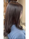【Look at】レイヤーボブ似合わせカット着物ヘアダークアッシュ 
