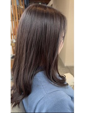 ルックアット(Look at) 【Look at】レイヤーボブ似合わせカット着物ヘアダークアッシュ