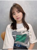 くびれレイヤーセミロング