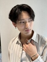 ファルベ(Farbe)&nbsp;サーフカール/刈り上げセンターパート/波巻きツイストスパイラル