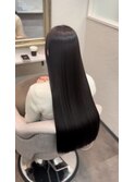 乾かしたのみの極上艶髪
