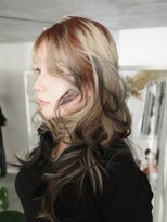 クペウヘイヴン(cope'u HAVEN)&nbsp;原宿/ウルフカット レイヤー デザインカラー ルーツカラー