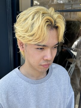 メンズココ 清澄白河店(MENS COCO) フェザーショート毛流れセンターパートフェザーパーマ