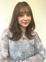 カバーヘア 上尾西口店(COVER HAIR)&nbsp;韓国レイヤー/ココアブラウン/透明感/春カラーブリーチなしp上尾