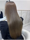 ブリーチ縮毛矯正×カット×カラー×髪質改善TR