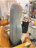 ホワイトシルバーカラー