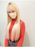 ぬきっぱブロンド/ハイトーン/ケアブリーチ/ダメージケア/透明感