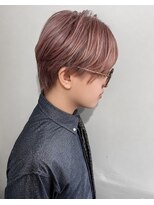 エル セルカ 高田馬場(el CERCA) ピンクベージュ×メンズマッシュ