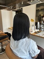 エッジ(EDGE) 伸ばし中も綺麗にキープ♪ケアで叶う極上艶ボブ