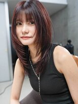 ホロン 池袋(HOLON)&nbsp;池袋HOLON【ピンクブラウン/ブリーチなし/ハッシュカット】