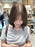 【New】髪質改善うる艶カラー＋カット￥15,400→￥9500