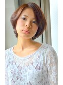 【MUSEUM】シルエットがきれいなショートBOBスタイル