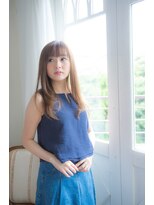 オーブ ヘアー ニーナ 麻生店(AUBE HAIR nina)&nbsp;さらさら愛され夏のストレートロング♪