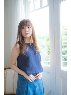オーブ ヘアー ニーナ 麻生店(AUBE HAIR nina) さらさら愛され夏のストレートロング♪