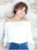 【BPJ'S宇城店】夏ショート☆うざバング×フェミニンボブ