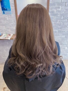 ヘアカラーカフェ(HAIR COLOR cafe) ブラウンロングヘア