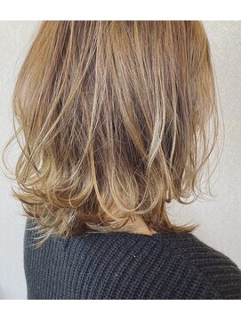 バルス(BLS) ハイライトグラデーション【 藤枝/髪質改善/カラー】