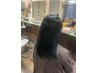 Japanese straightening+ hair cut+ bond repair treatment (30000￥)