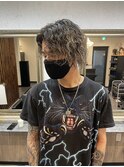 スパイラルパーマ×ハイライト