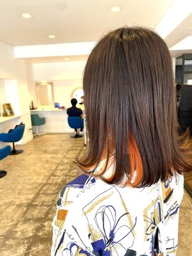 コード(Chord) 大人艶髪 20.30.40代インナーオレンジベージュ☆［谷合］