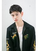 刈り上げ バーバー パーマ マッシュ ツイスト スパイラル