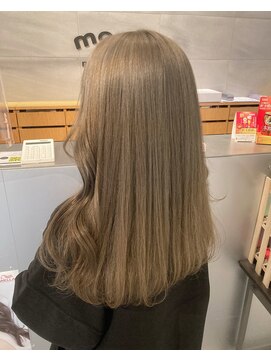 リー 京橋(Lee) 【Lee京橋】ミディアム×グレージュ