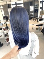 リア 近鉄八尾店(Lia)&nbsp;ネイビーバレイヤージュ