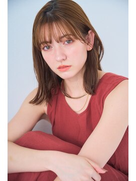 リトル ポルト 元町(little×PORTO) 小顔シースルーバングくびれミディアム