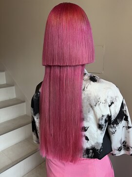 テテ(TETE) アクリルピンク 心斎橋×長堀橋