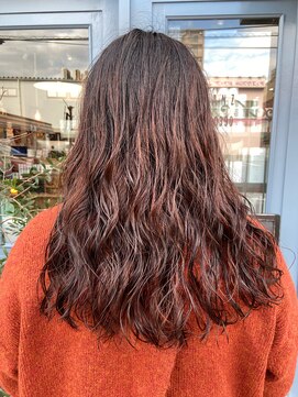 グランツ(GLANZ) ゆるふわパーマ[ニュアンスカラー/ベージュピンク]◎20代30代