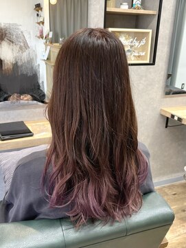 リベストバイジェービー 稲毛(li best. byjb) 大人かわいい/裾カラー/ピンク/パープル[稲毛/稲毛駅]