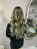 ガルボヘアー 名古屋栄店(garbo hair)&nbsp;#名古屋#栄#プルエクステ#ハイライト#グラデーション#ギャル