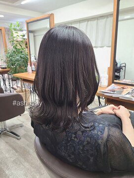 アンクラウド(an cloud) ブルーブラック/アッシュグレー/ブリーチなしカラー