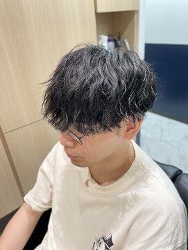 リバティシェアバーバー 銀座(LIBERTY SHARE BARBER) マッシュパーマ/ツイストスパイラル