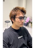 スパイキーショート/眉毛カット