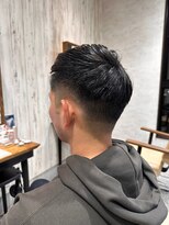 エヌアンドエー 杉戸高野台店(N&A)&nbsp;爽やかショート#1 ビジネススーツ短髪黒髪ツーブロックフェード